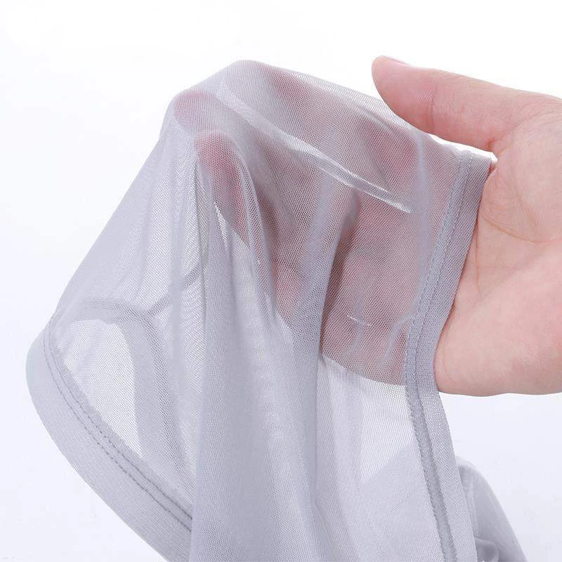Mens Underwear Transparent Boxers See Through Male Low Waist Panties Lingerie Intimates