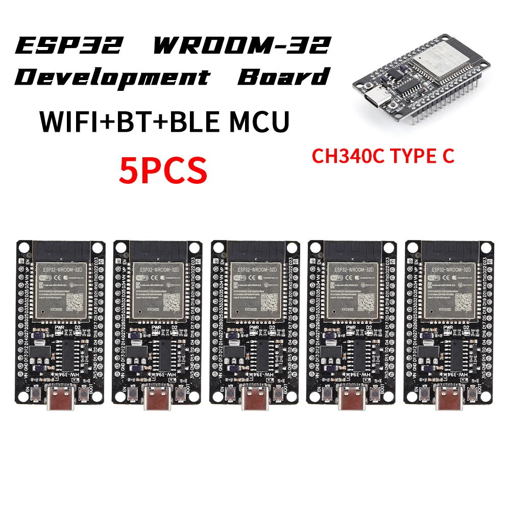 ตัวเลือกสินค้า บอร์ดพัฒนา ESP32 WiFi+Bluetooth สำหรับ IoT ใช้งานง่าย