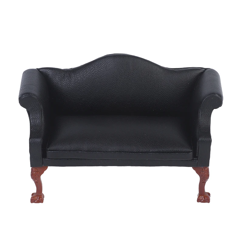 1/2/3個1/12ドールハウスミニチュアシングル、ダブルソファ手すり