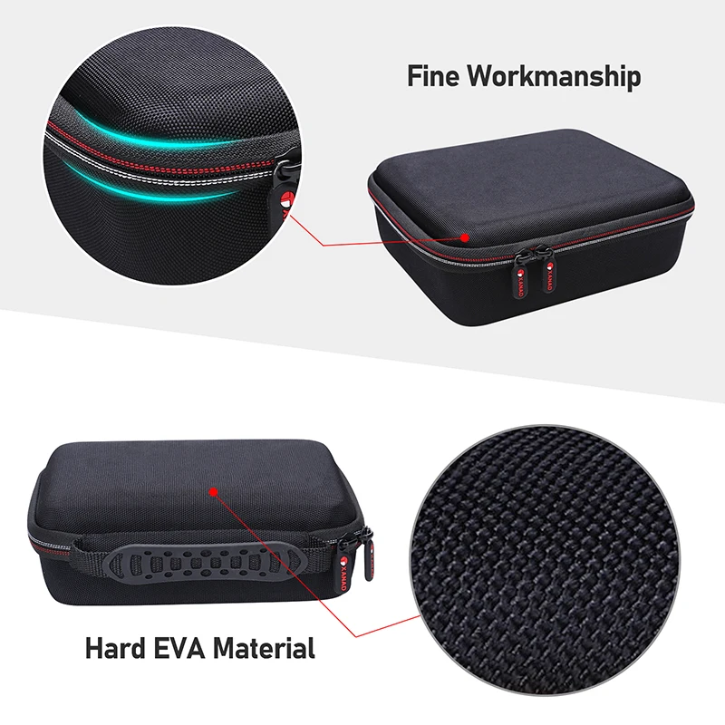 XANAD EVA 하드 케이스 Wahl Professional 5 스타 무선 매직 클립 8148 클리퍼, 보호용 운반 보관 가방