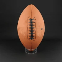 Acrylic Ball Stand Clear Round Display Stand Support Holder For Football Basketball Rugby Soccer 2