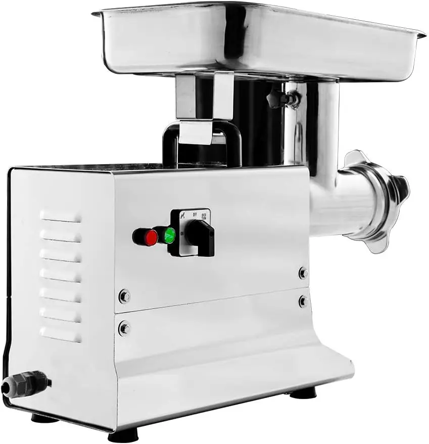 #22 1.5HP Electric Stainless Steel Commercial Grade Meat Grinder & Sausage Stuffer 1100 Watts 485 LBS Per/Hr 2