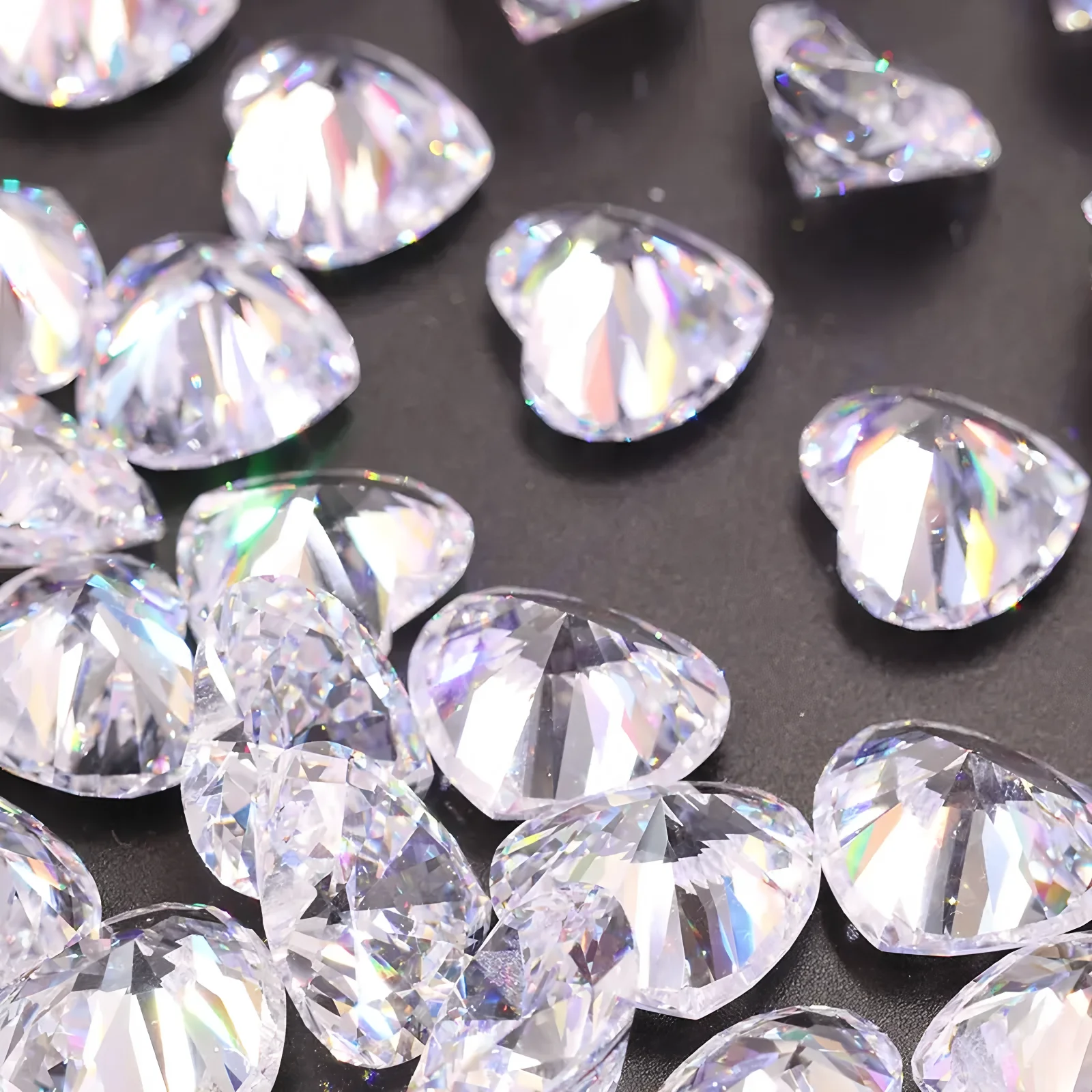 IGI-zertifizierte herzförmige Labordiamanten, 1,0–3,0 ct, im Labor hergestellter Herz-Diamant-Verlobungsring, Herzschliff-Diamant, Jubiläumsgeschenk – Detail 5