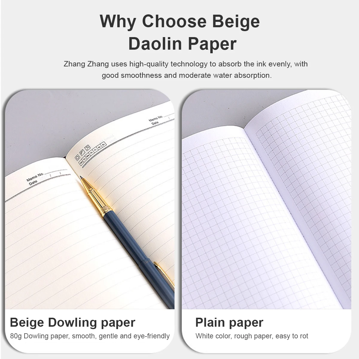 A5 Notebook Leather Cover 80 Pages/160 Pages Thickened Notepad Magnetic Buckle 80GSM Business Office Work Conference Record Book