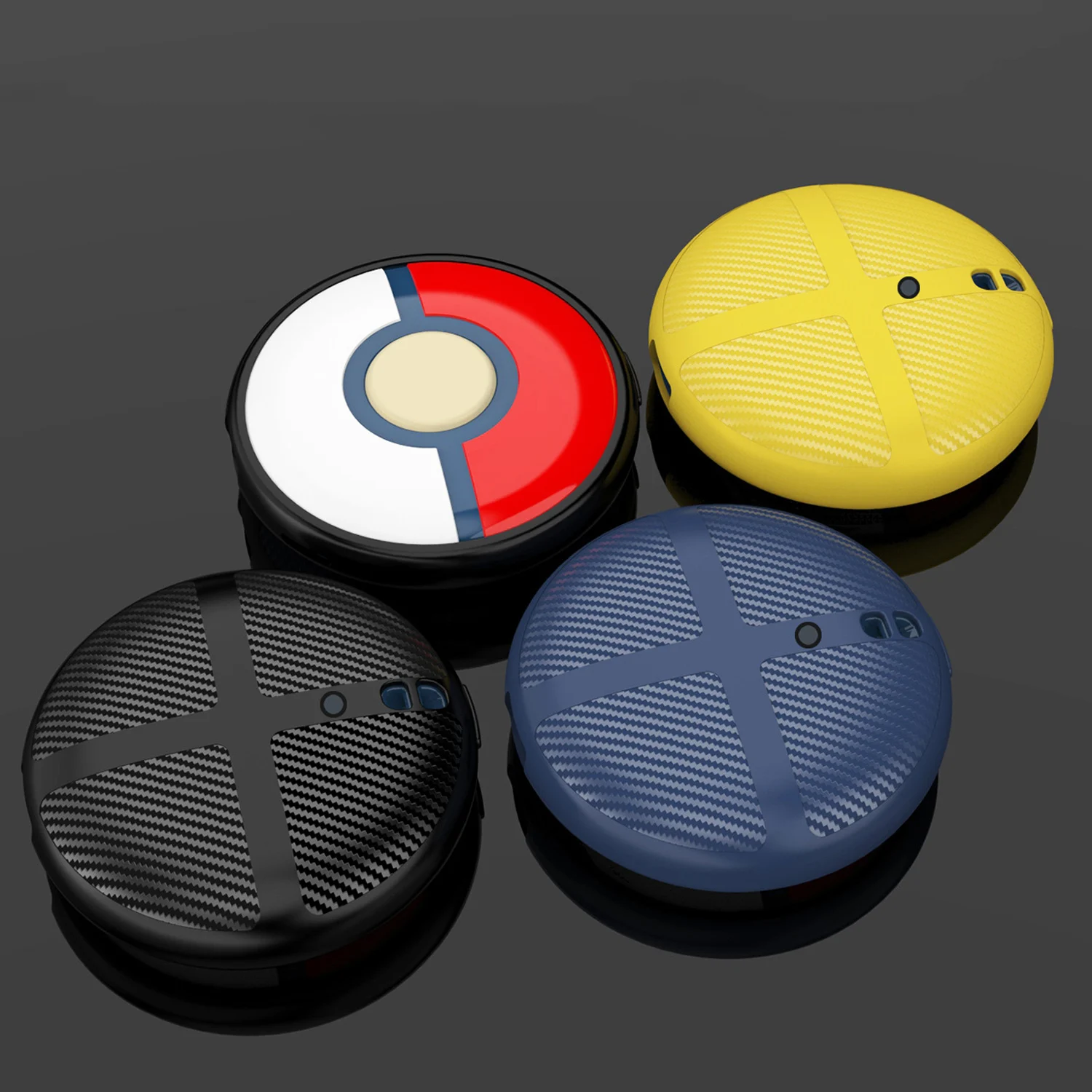 Custodia Protettiva Completa Per Pokemon Go Plus + Tpu Soft Cover Anti Slip Texture Shell Protector Per Poke Mon Go Plus Accessori