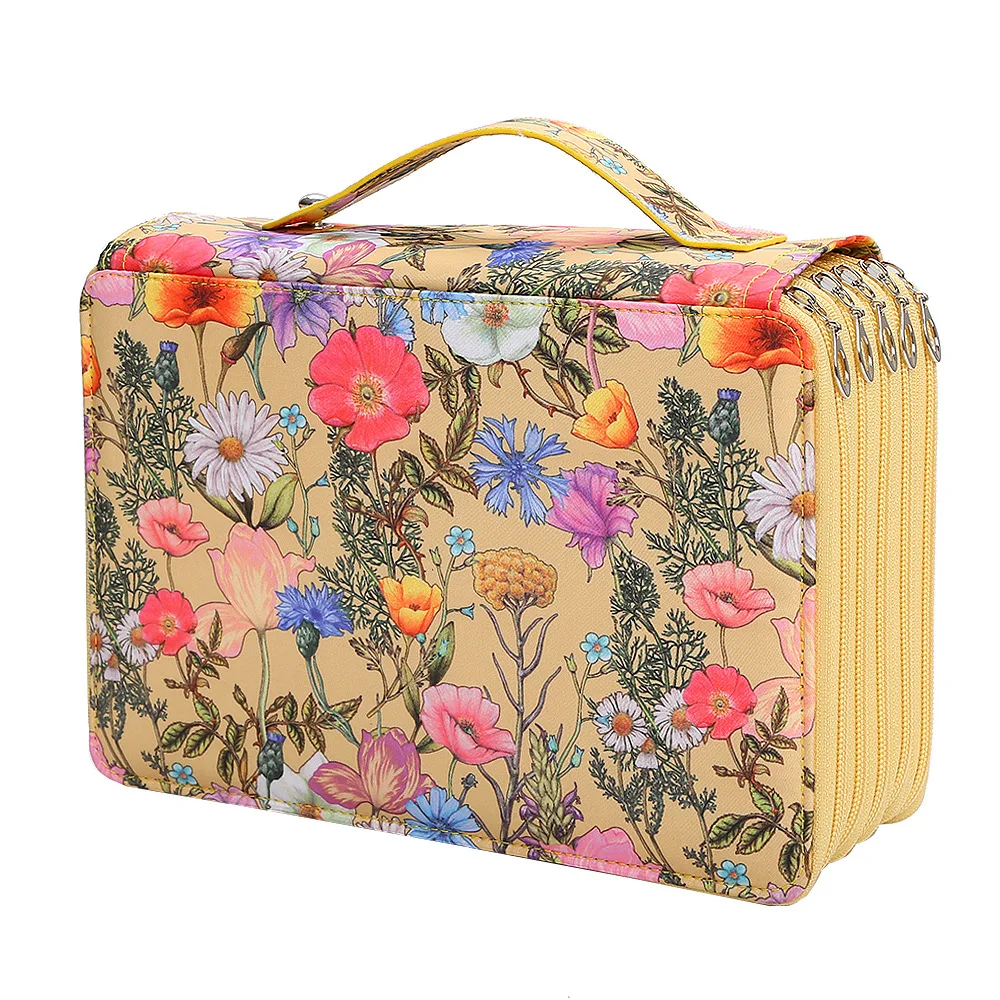 200/252/288/384/480 Slots Pencil Case Bag pencil cases For School Girls Pencilcase Large Capacity Stationery Pen Box Organizer Big Cartridge