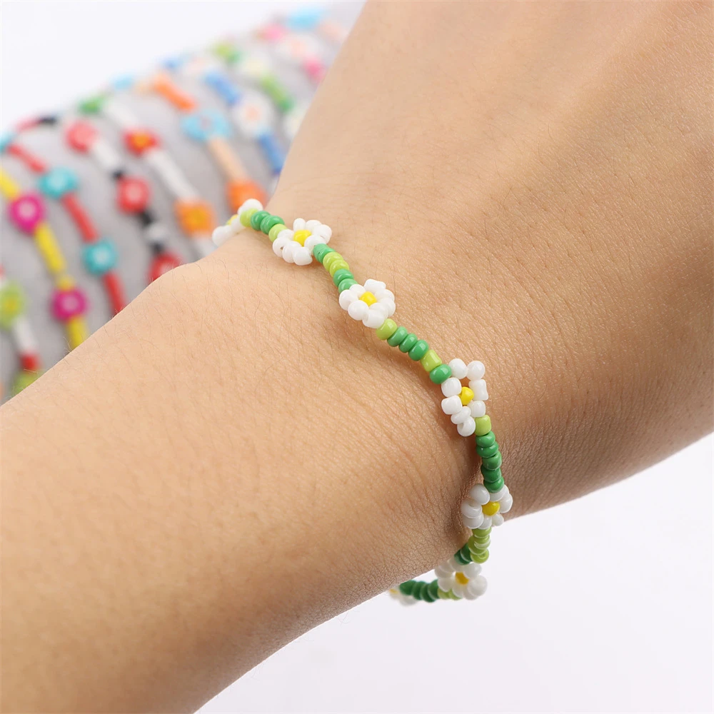 韓国人気item♡With Daisy Bracelet (3set)/GETMEBLING Sc824a5d49a9b4bdebec097b939b80
