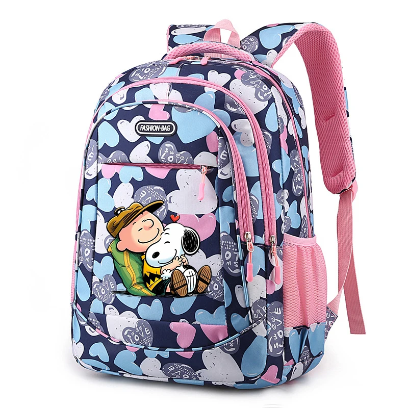 Snoopy Women School Bag Backpack Boys Girls Bookbag Bag Student Teenager Child Knapsack Schoolbag Rucksack Birthday Gift 4
