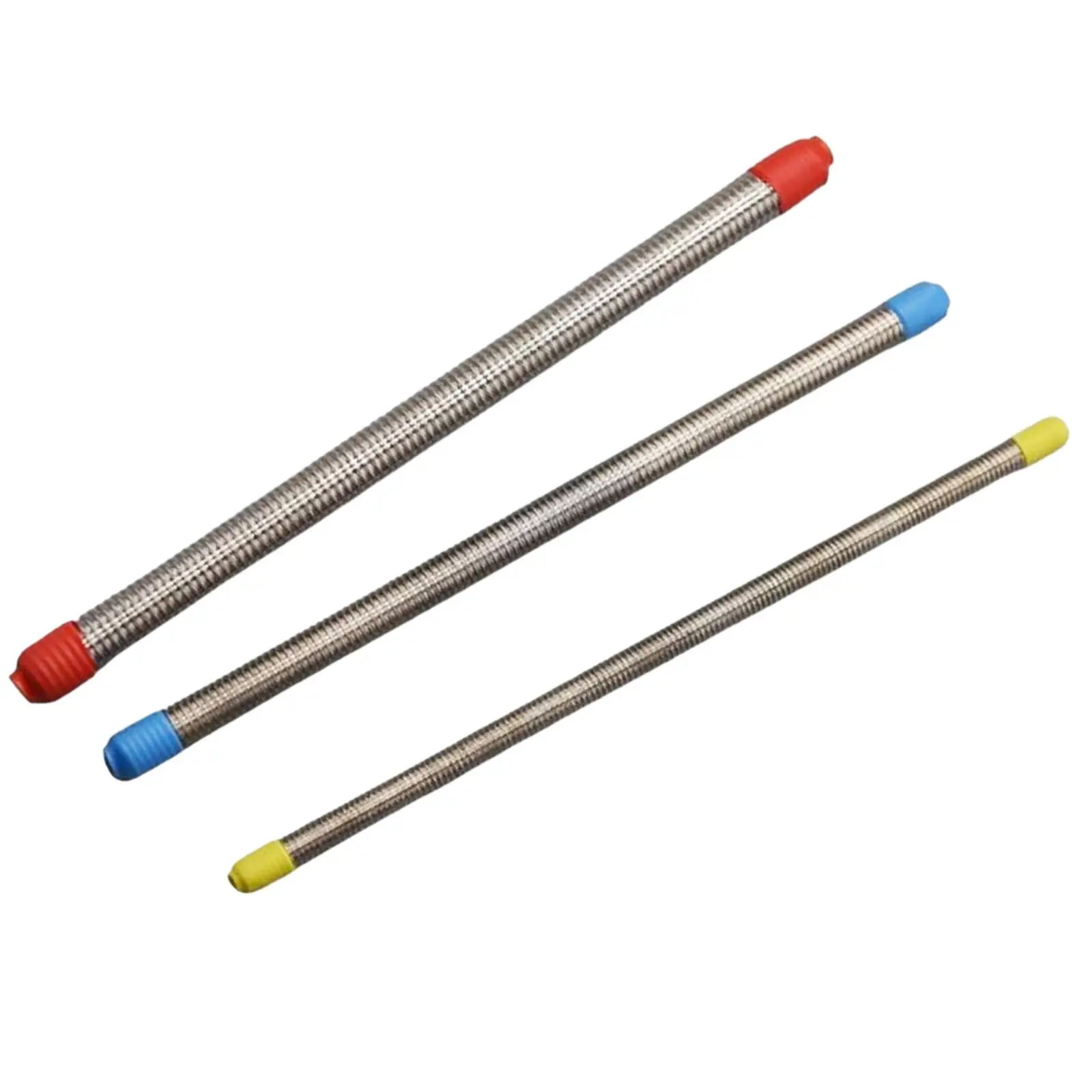 3x Pottery Clay Texture Tools Stainless Steel Texture Effect Sticks for Beginner Modeling Sculpting DIY Craft Professional