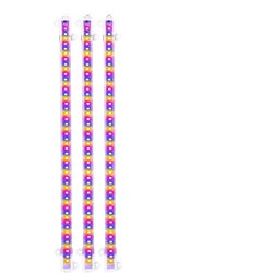 Tri - Color Full Spectrum Indoor LED Grow Light with USB Timer and Adjustable Brightness - USB (3 Colors 3Heads)