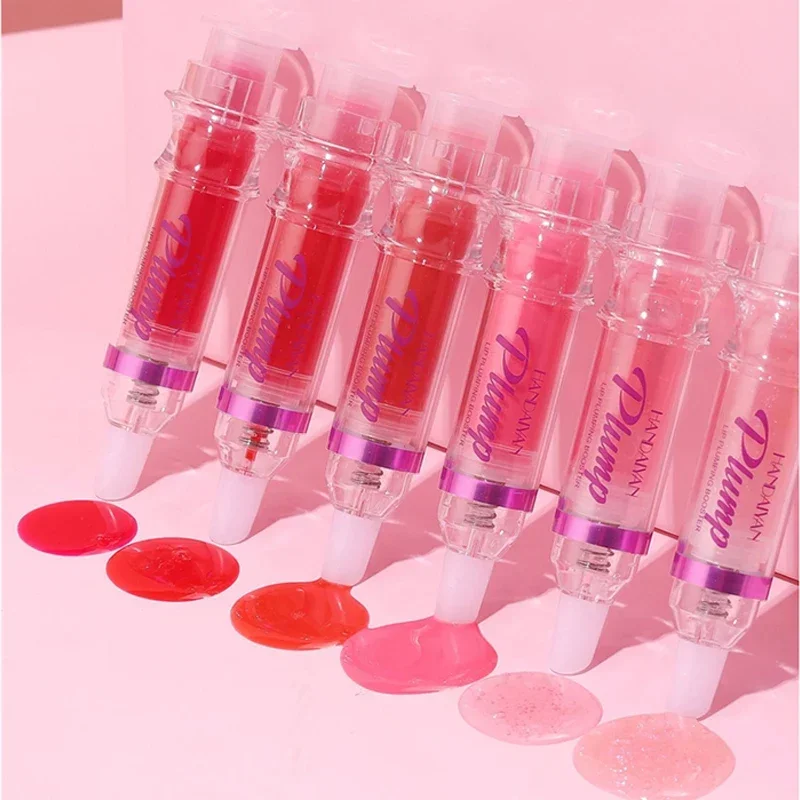 PLUMP POUT Lip Plumping Booster Gloss High Shine for Plumper Looking Lips Extreme Shine Crystal Volume Lip Oil Cosmetics Makeups 3