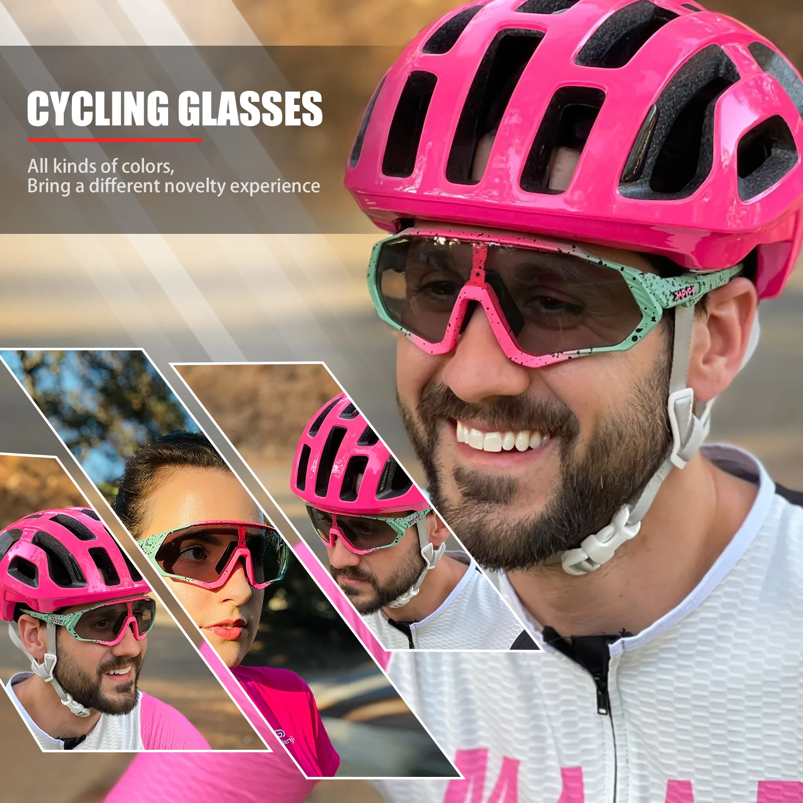   Ŭ Ȱ, UV400  Ȱ,  Ȱ, ۶, Gafas Cicismo 