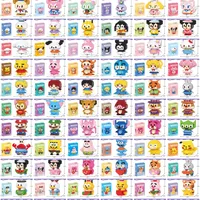 Disney 108 style Stitch LinaBell StellaLou Building Blocks Princess Cartoon Figrues Bricks Children's Assembly Toys Model Gift 1