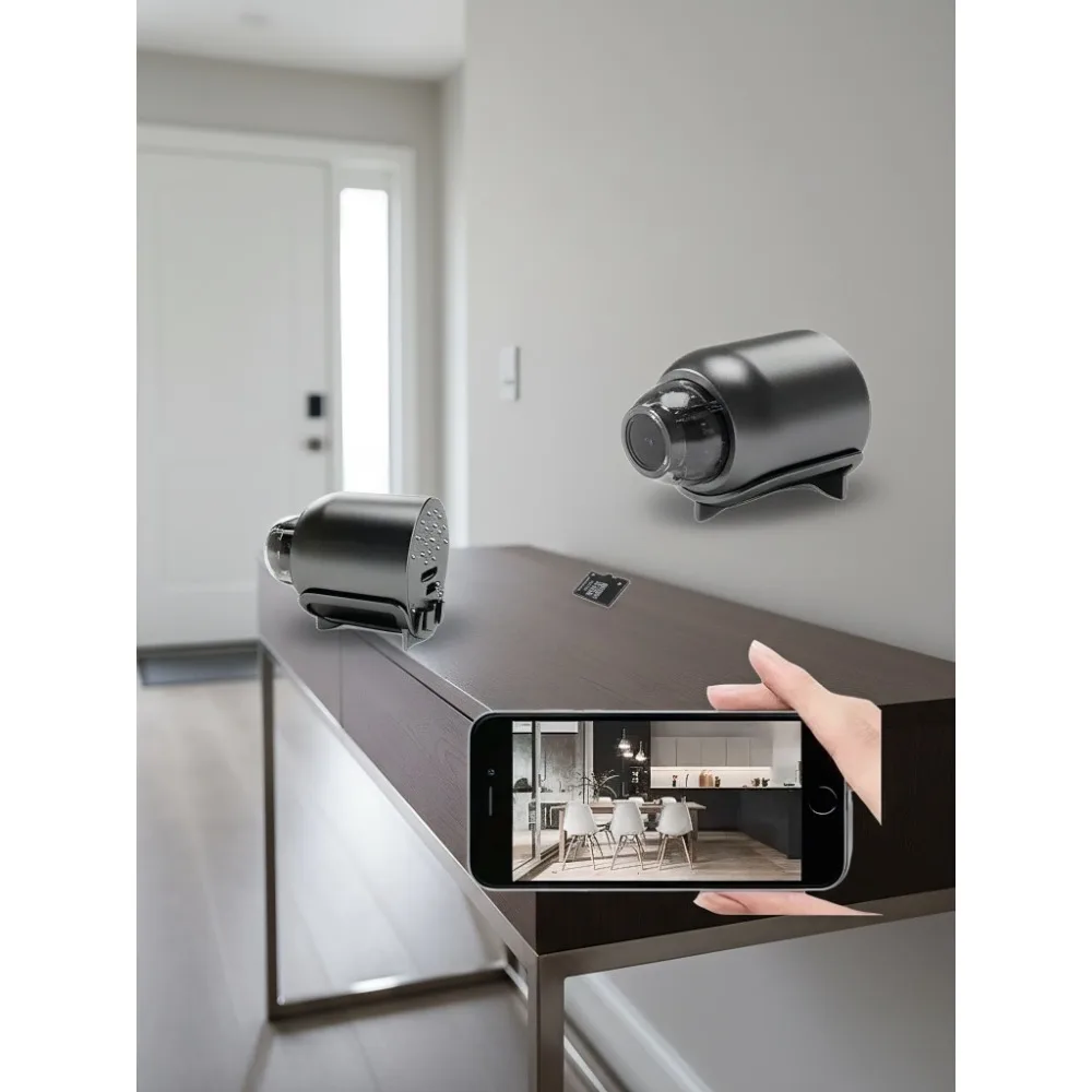 מצלמת אבטחה חכמה Bulb - 360 °   מצלמת WiFi פנורמית עם ראיית לילה למעקב בבית