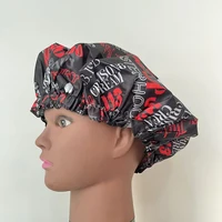 Greek alphabet sorority women's indoor waterproof bathing cap 2