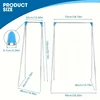 Foldable Clothes Drying Rack Floor Stand Stainless Steel Portable Travel Garment Rack Retractable Household Outdoor 빨래건조대 ﻿행거 3