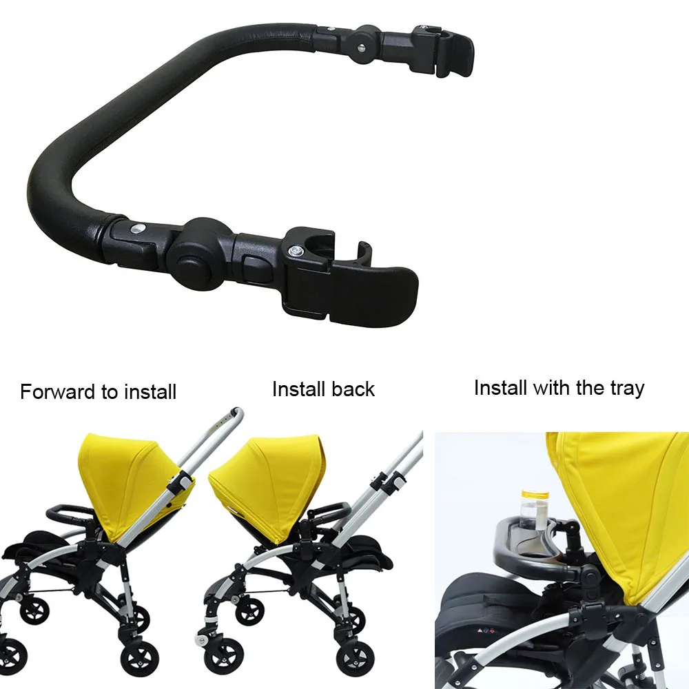 BLACK Cup Holder Organizer TO FIT Bugaboo Cameleon Baby Stroller Diaper Phone 