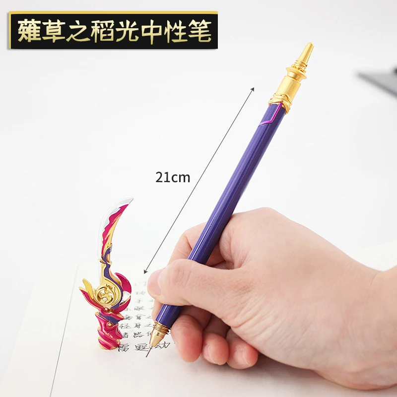 Bleach Sword Art Online Anime Manga Peripherals Office Supplies Metal Pen  Animation Derivatives Knife Sword Weapon