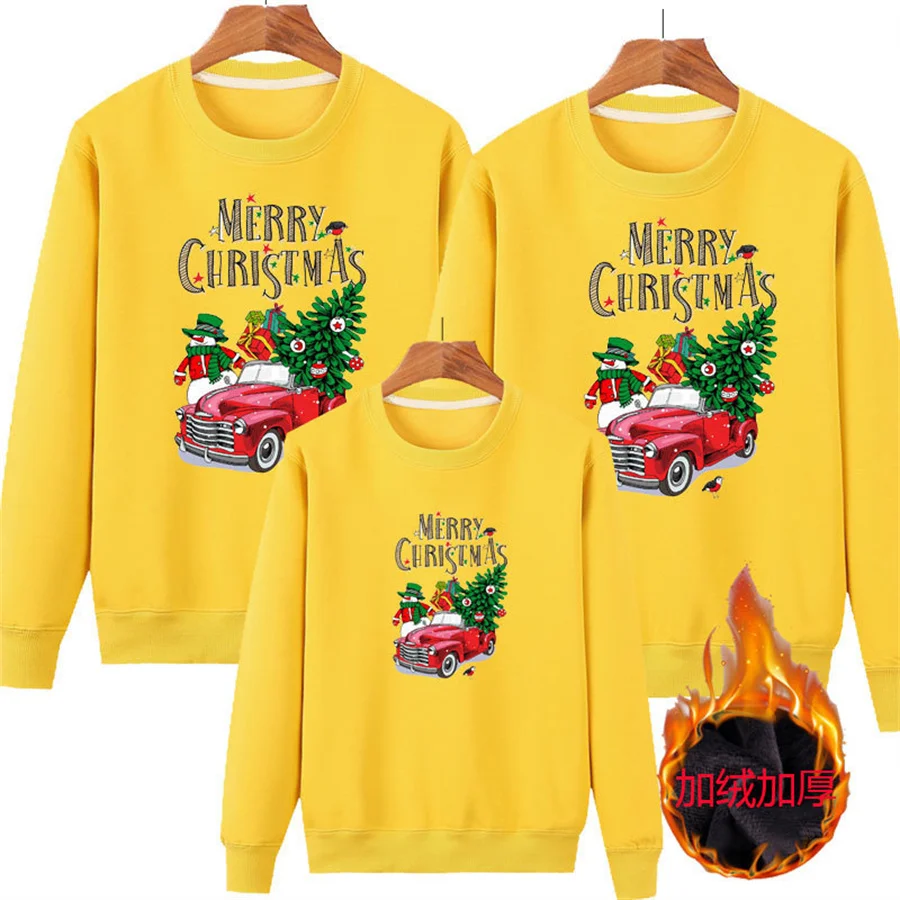 thumbnail image 1 of Conjuntos navideños familiares a juego Jersey divertido de Papá Noel para Navidad Suéter para madre, padre, niños y bebés Sudadera para parejas Pijama NoëL Famille, 1 of 5