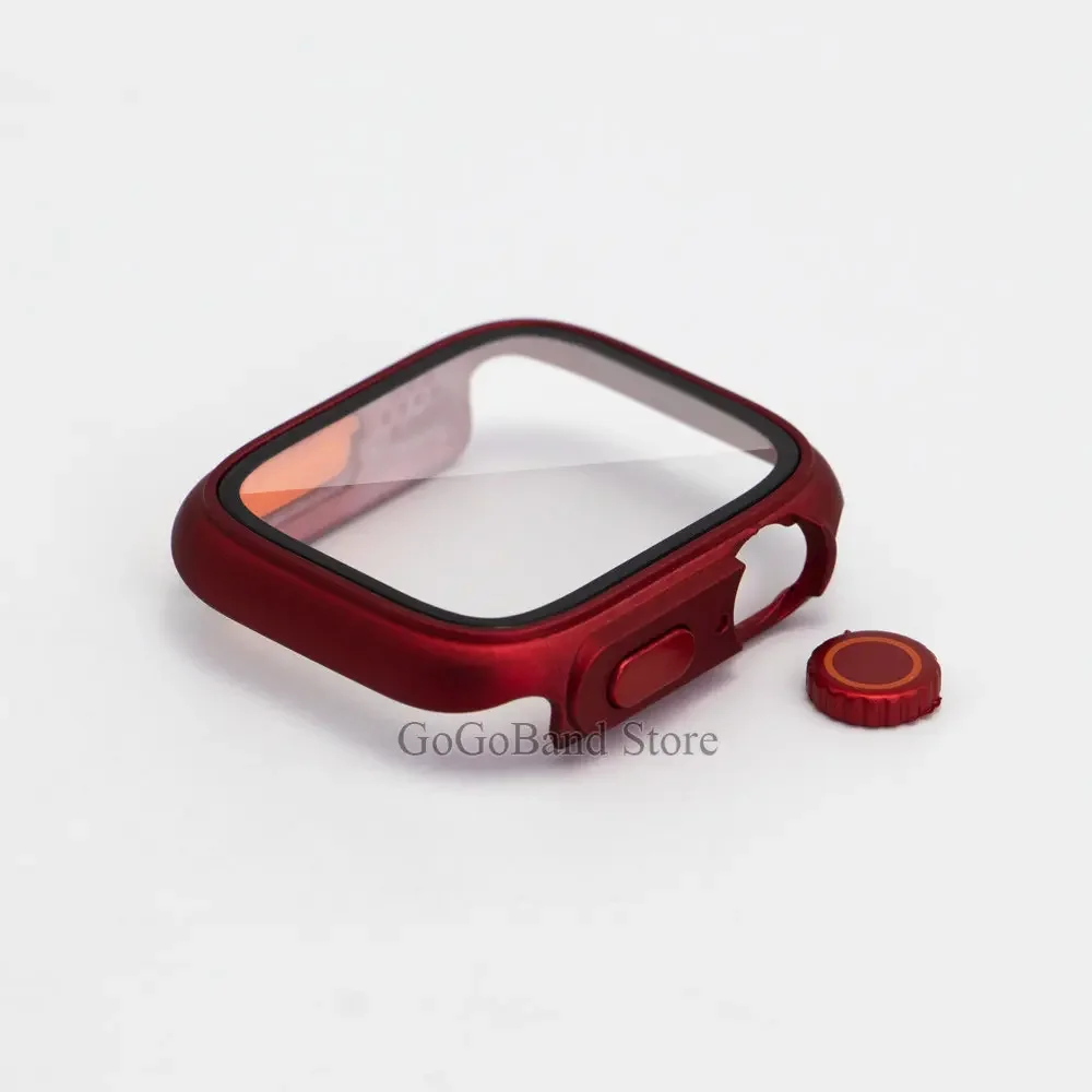 Enhanced Protective Case for Apple Watch - Sleek Design with Durable PC Material