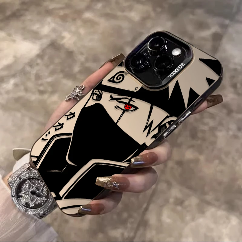 Dynamic Akatsuki & Kakashi Anime Art Phone Case Cover