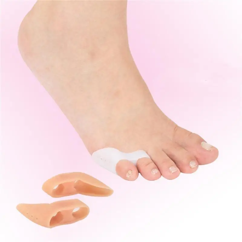 Toe Separators Toe Corrector Gentle Comfortable Gel Material Relieve Painful Toes Misaligned Toes Correction