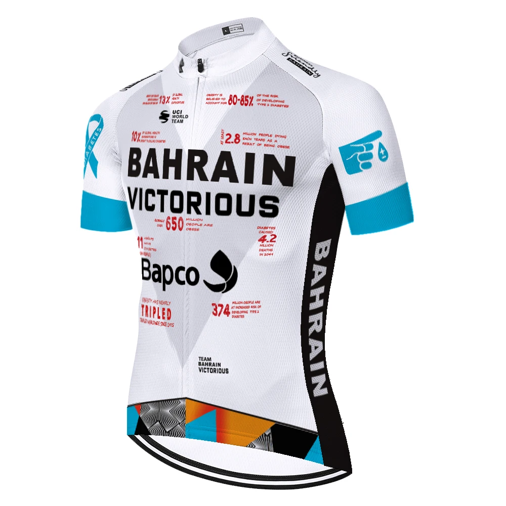 2024 Bahrain Cycling Jersey Maillot Ciclismo Hombre Camiseta Mountain Bike Ropa Enduro Mtb Muslimah Eslimah