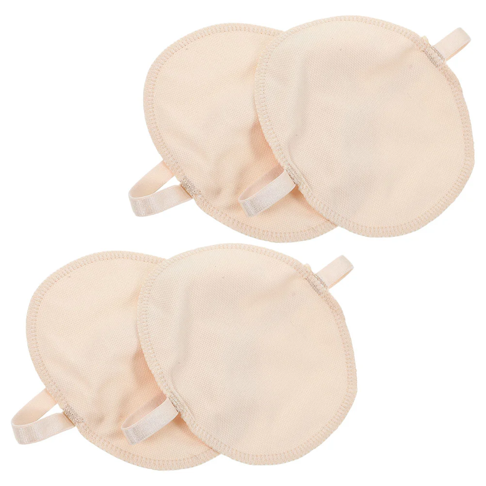 

4 Pcs Armpit Sweat Pad Underarm Sweat Pad Washable Armpit Sweat Absorbent Pads