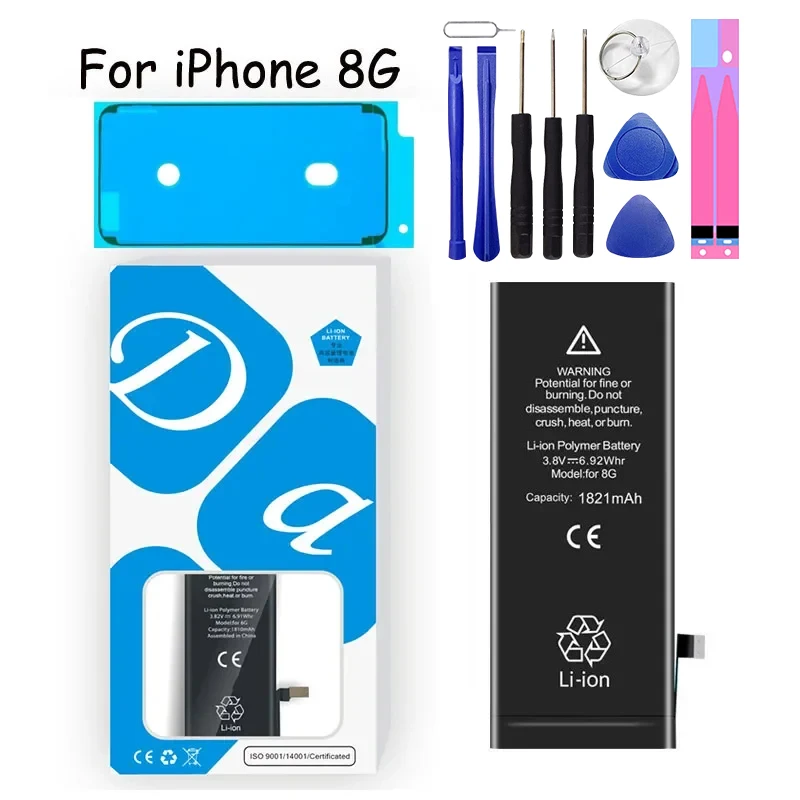XDOU Battery For IPhone 8 8G IPhone8 IPhone8G 1821mAh Phone
