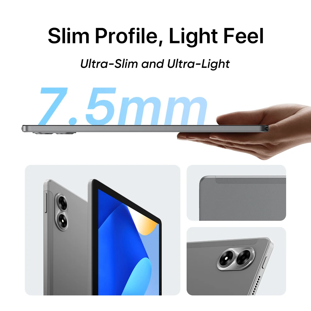 UMIDIGI G7 Tab Pro Tablet MTK Helio G99 8-Core 11"FHD 8+8GB 256GB 8000mAh Large Battery 18W charging 13MP Quad Speakers SIM Card 5