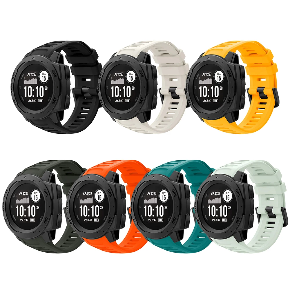 Silicone Replacement Watchband - 22mm Original Strap