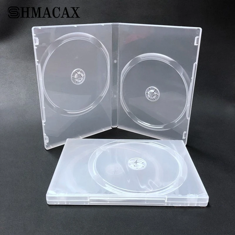 CD Game Case Cover Protective Box For PS2 PS3 Game Disk Holder CD DVD Discs Storage Box DIY Accessories cd dvd storage bag cd dvd storage case