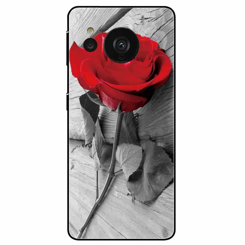 Elegant Black Lion Cats Silicone TPU Protective Case