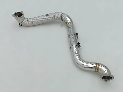 

Head Section High flow Pipes Exhaust Pipes branch downpipe Exhaust Pipe with catalyst For Mercedes-Benz A35 AMG W177 2.0T