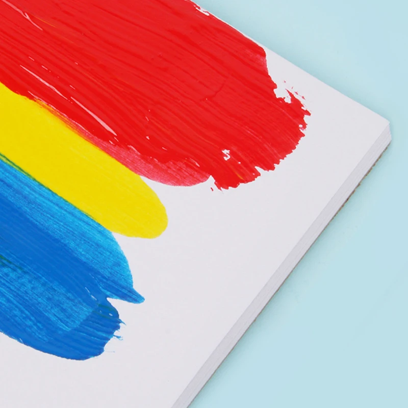 Acrylic Paints Pads, 12 Sheets 300gsm, Glue Bound, Acid-Free Painting Drawing Paper for Acrylic Art, Ink, Paint, Oil Pastels 3