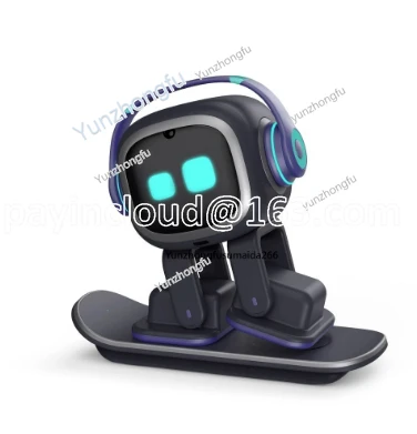 

Applied To Toy Robot AI Intelligent Voice Chat Electronic Pet Expression Small Table Lamp Multilingual Intelligent Robot