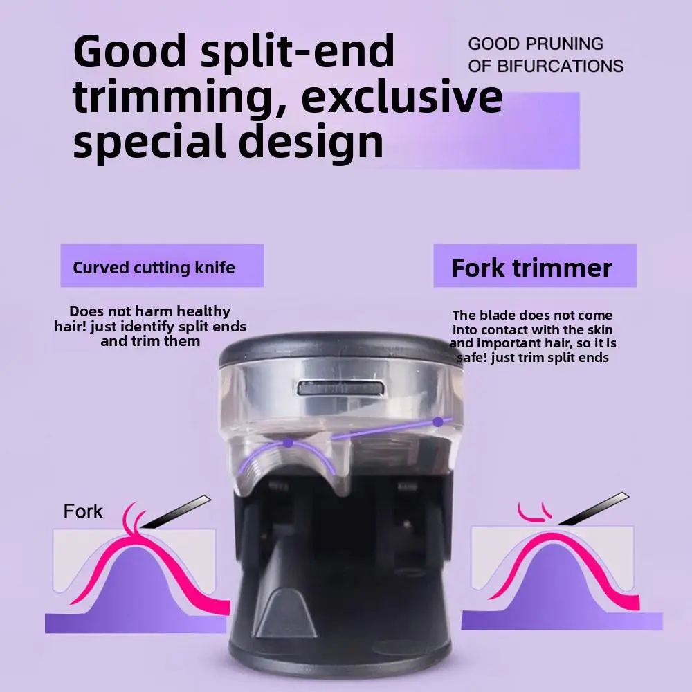 Cordless Split End Hair Trimmer Professional Beauty Tool Split End Trimmer Portable Easy to Use Hair Trimmer