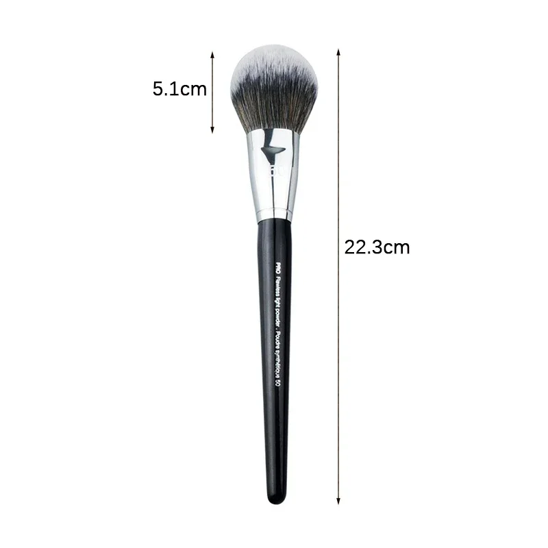 1 pz grande cosmetico morbido polvere arrossisce pennello trucco strumento pennello trucco viso guancia bellezza cosmetica spazzola per capelli liscia - immagine 6