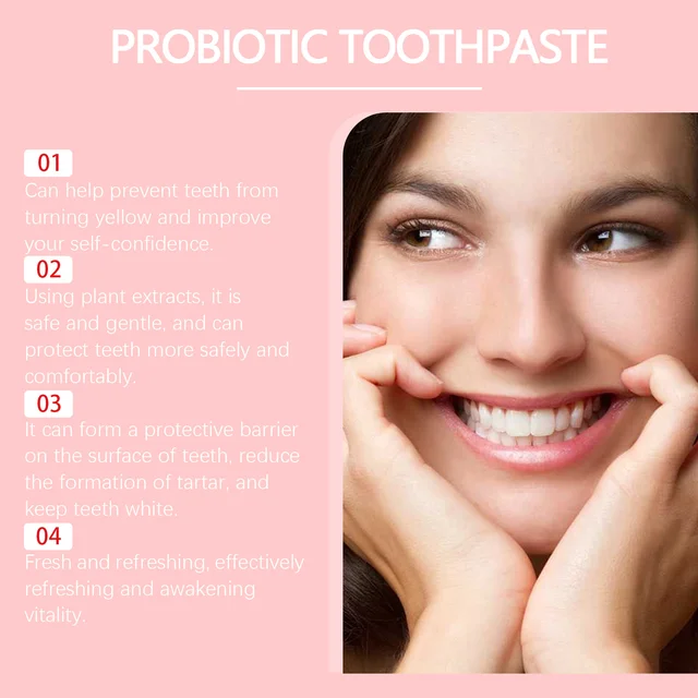 Sp-10 Probiotic Toothpaste Remove Plaque Stains Fresh Breath Whitening Tooth Oral Hygiene Clean Teeth Care Product 100g/200g 5