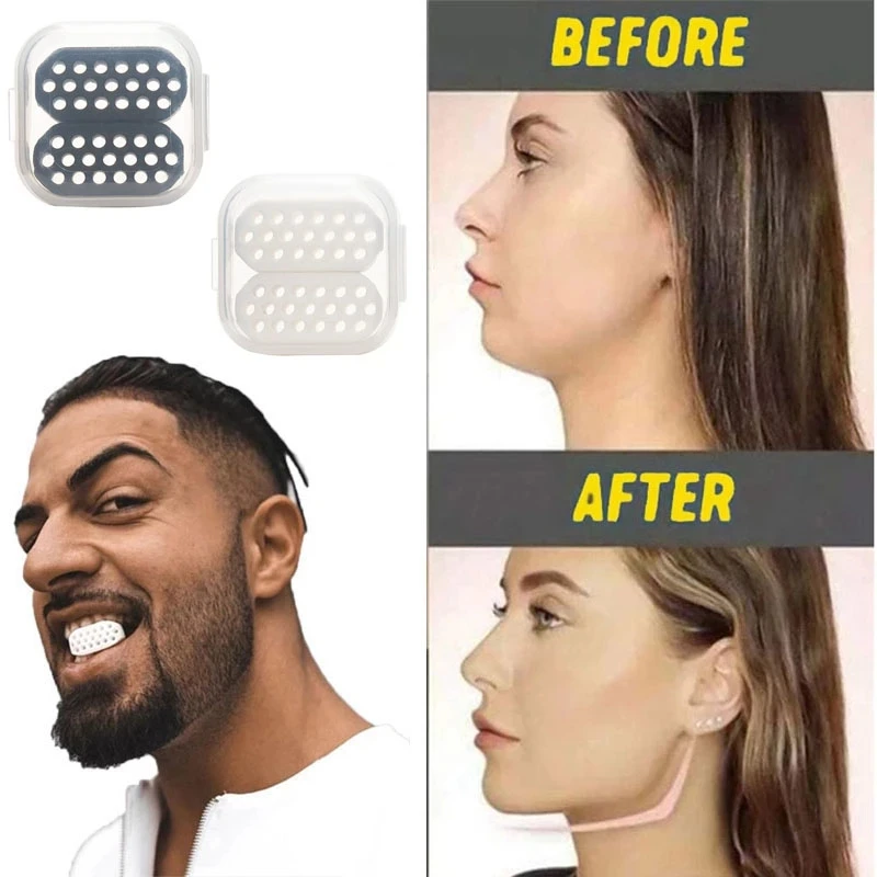 Fitness Facial Massage Box, Jaw Exerciser, Chew ball, bite, bite, mouth exerciser