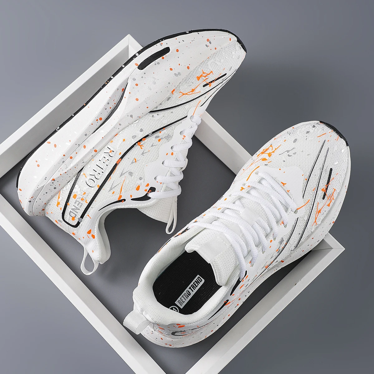 Marathon-Laufschuhe mit Carbonplatte, große Größe 48, für Herren, atmungsaktiv, leicht, bequem, für Damen, sportliche Outdoor-Sneaker – Detail 11