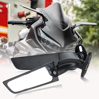 2PCS Motorcycle Mirrors Modified Wind Wing Adjustable Rotating Rearview Mirror For Honda CBR250R CBR300R CBR500R CBR600RR CBR125 1