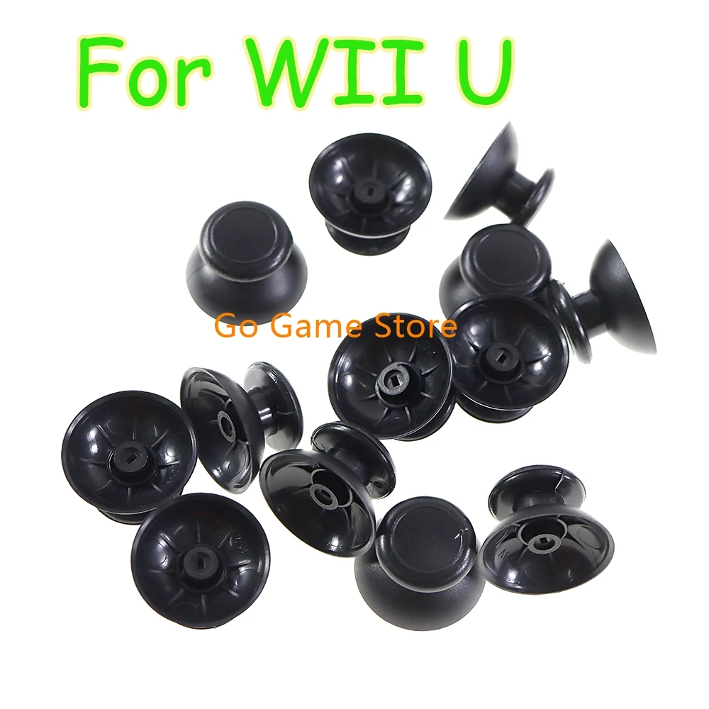 50 Pz/Lotto Per Wii U Wiiu Pro Foro Piccolo 3D Copertura Analogica Plastica Thumb Stick Rocker Joystick Grip Cap Shell Caps