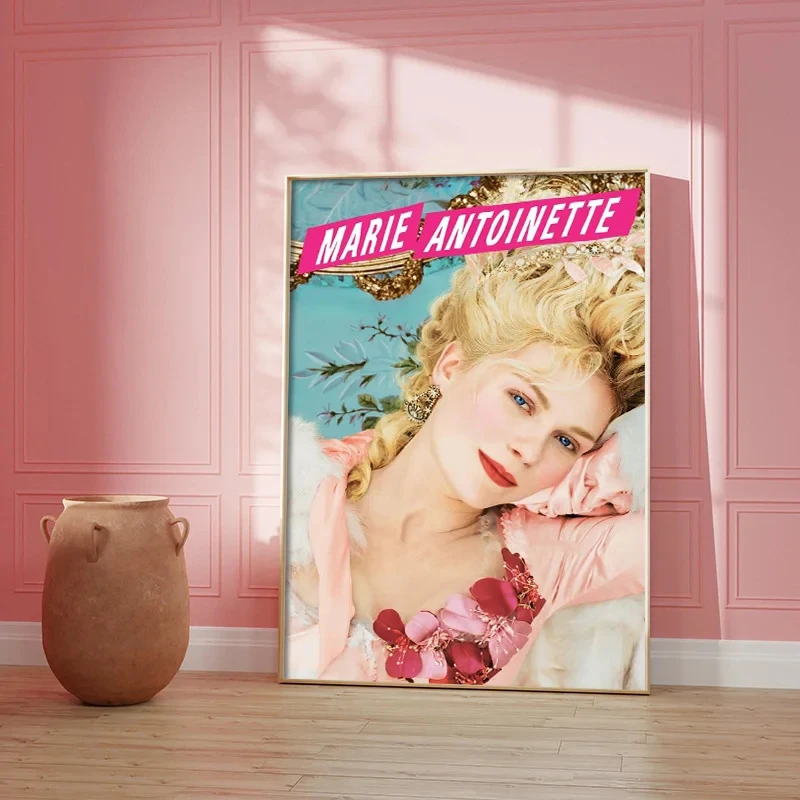 Clássico sofia coppola filme marie antoinette cartaz arte da