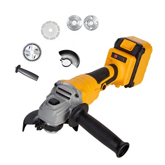 

Small 20v brushless electric grinder 100mm Professional mini angle grinder battery machine 100mm china factory