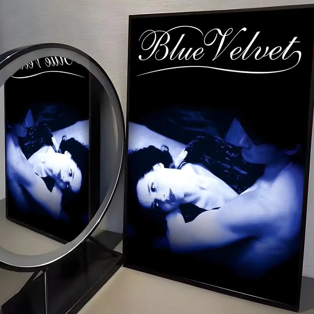 Premium Blue Velvet Movie Poster - HD Self-Adhesive Wall Decor for Home, Office, Dorm, and Bedroom - Perfect Gift Option