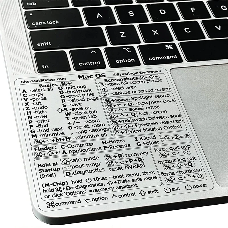 Optimize Your Laptop Workflow with Keyboard Shortcut Stickers: A ...