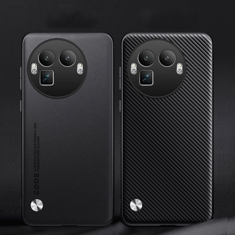 Premium PU Leather Phone Case with Silicone Full Camera Protection