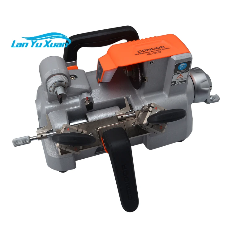 

New design small volume lightweight key cutting machine steel XC-009 xhorse horizontal key cutting machine