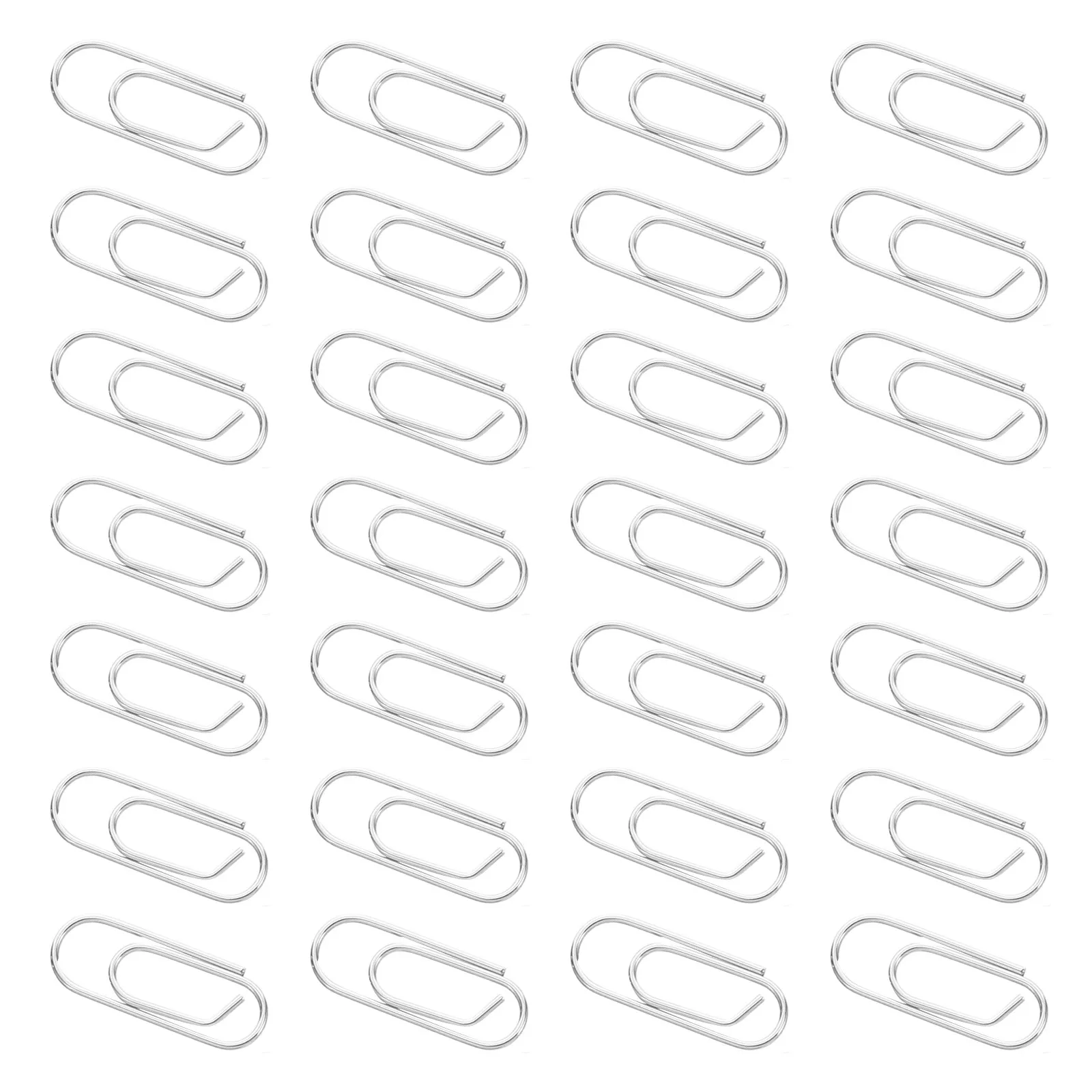 200Pcs 작은 금속 종이 클립 0.59 인치 사무실 학교용 미니 종이 고정 장치 홈 문서 클램핑 노트 정리 북마크